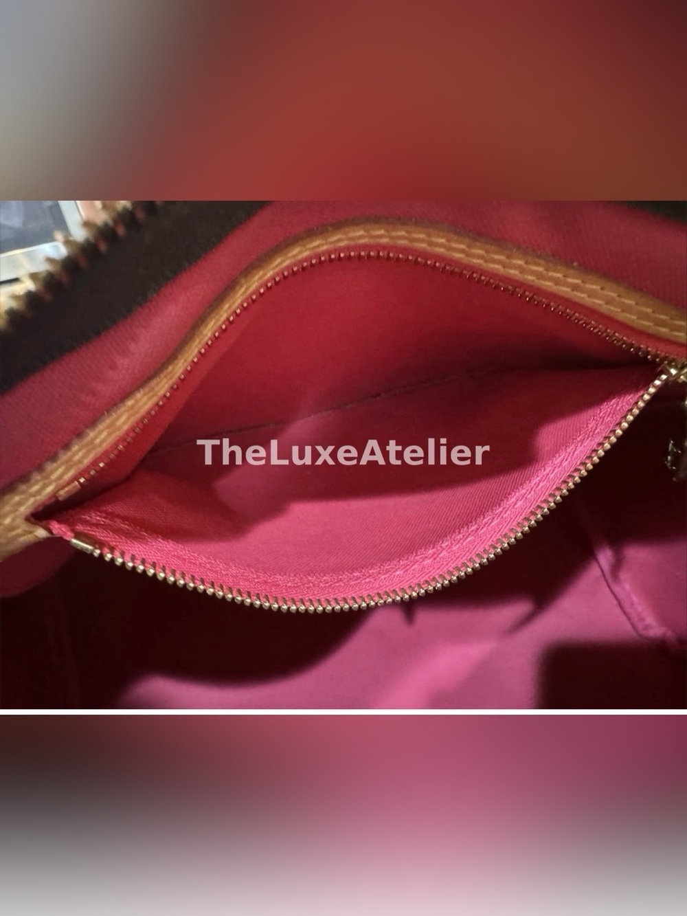 ✨ Louis Vuitton Monogram Bay Speedy 30 Rose Ballerine Poppy – Limited Edition ✨ - Picture 8 of 16